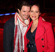 Schauspielerin Doreen Dietel und Tobias Guttenberg (©Foto: Martin Schmitz)